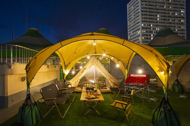 グランピングテント写真