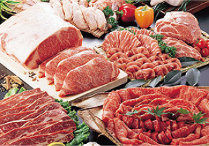 食品売り場写真