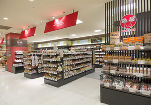 食品売り場写真